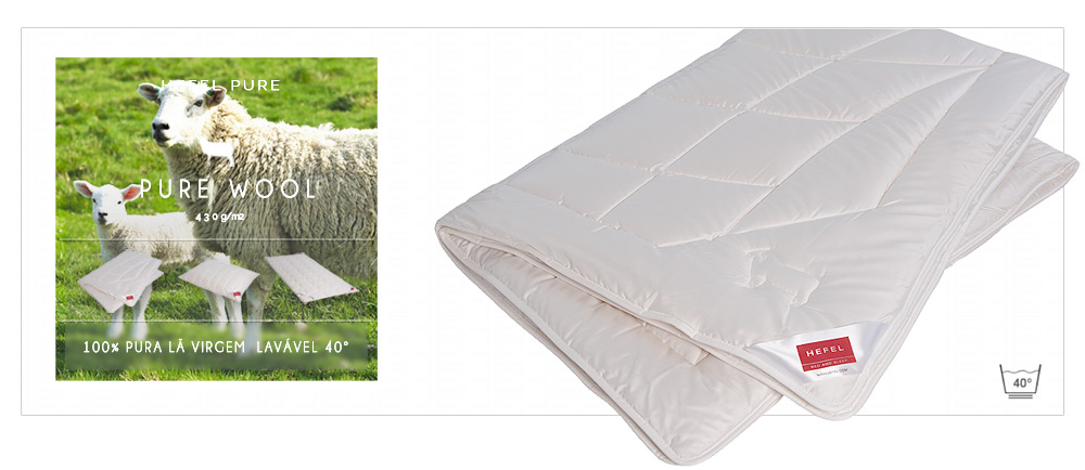 Edredão HEFEL PURE WOOL