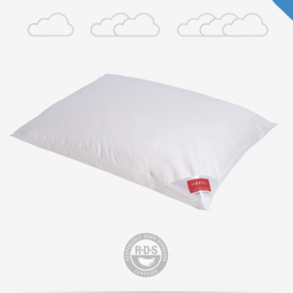 Almofadas de dormir penas e penugem qualidade Premium Certificada Hefel - Alberg