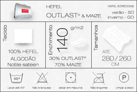 Edredons Hefel Outlastº Maize